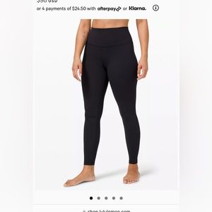 lululemon Align High-Rise Pant 31" black